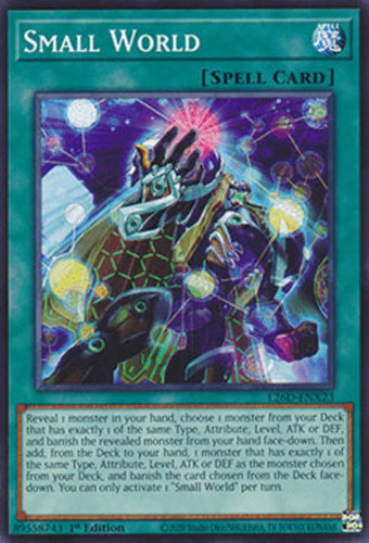 Yugioh small world l26d enx23 - small, l26d-enx23