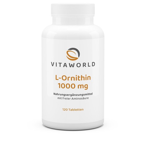 Vita world ornithin - l-ornithin, 1000